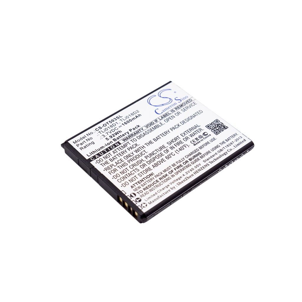 Mobile Phone Battery Alcatel CS-OT503SL