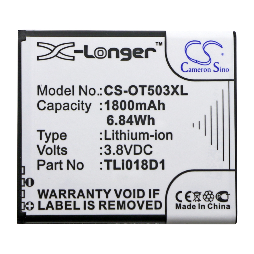 Mobile Phone Battery Alcatel CS-OT503XL