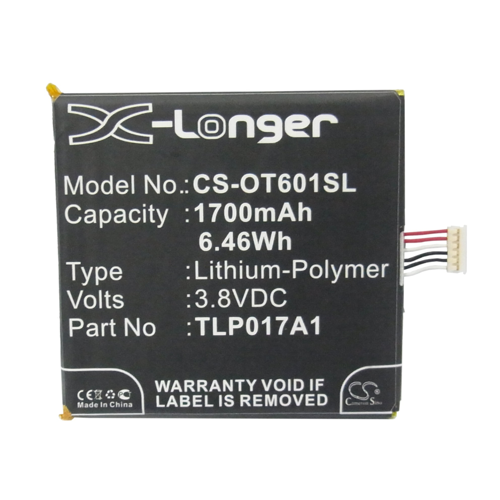 Battery Replaces TLP017A1