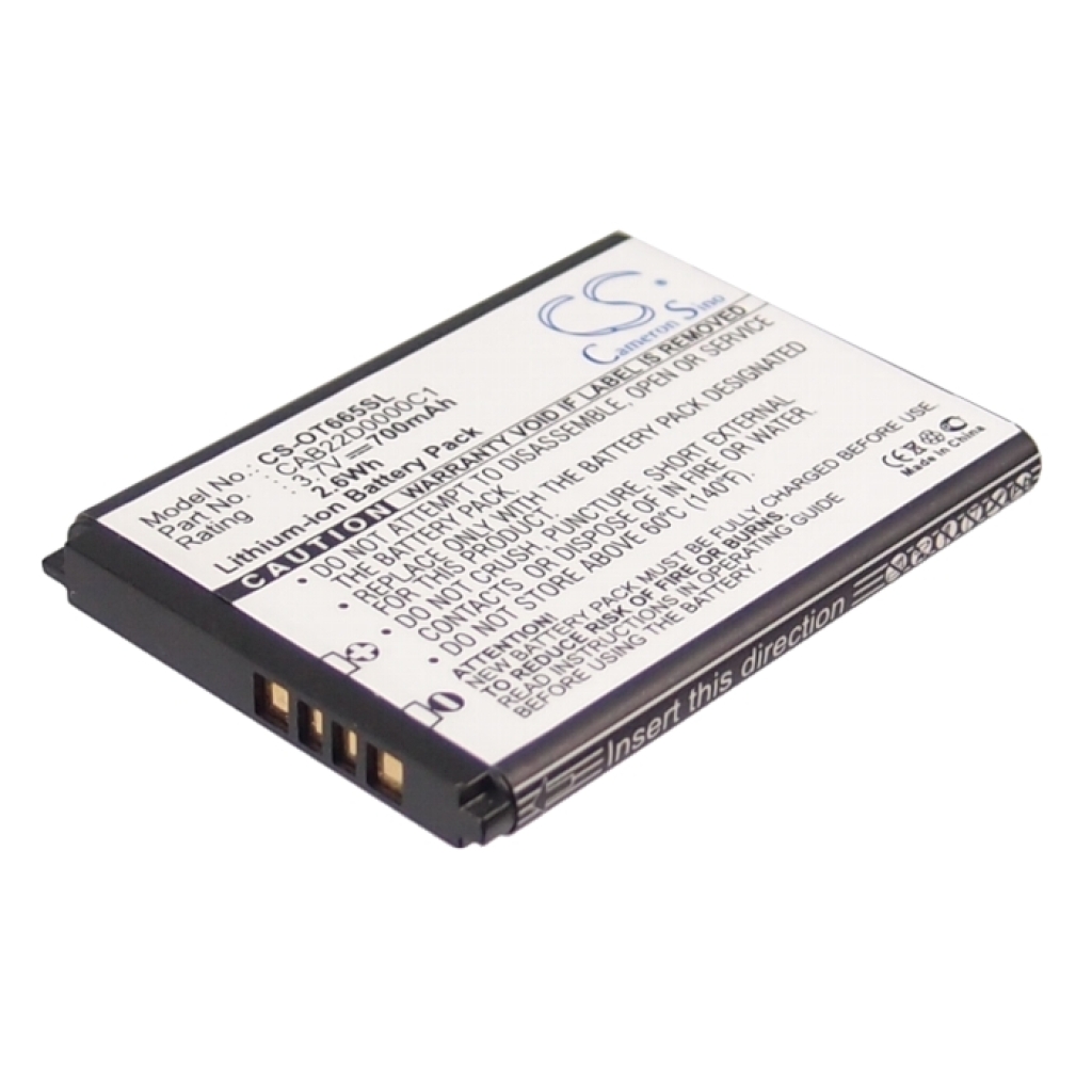 Mobile Phone Battery Alcatel 2010D