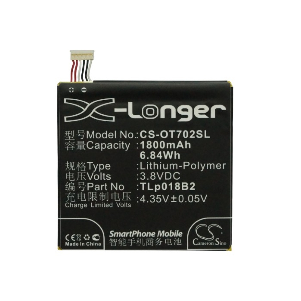 Batteries Remplace TLp018B1