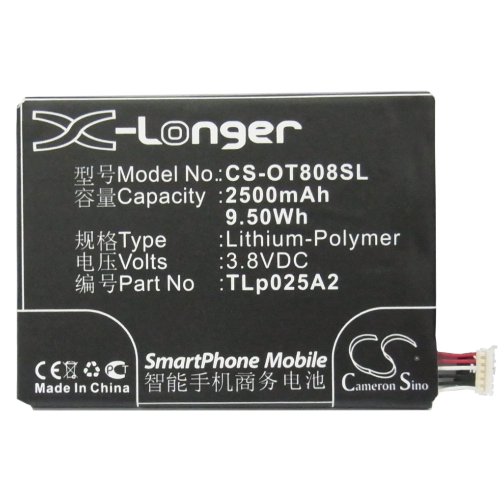 Batteries Remplace TLp025A2