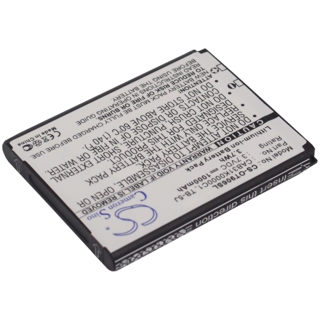 Mobile Phone Battery Alcatel One Touch 906