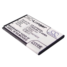 Remplacement de batterie compatible pour Cricket CAB31Y0008C2,CAB31Y0014C2,TLIB31Y