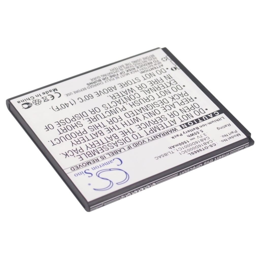 Mobile Phone Battery TCL CS-OT986SL