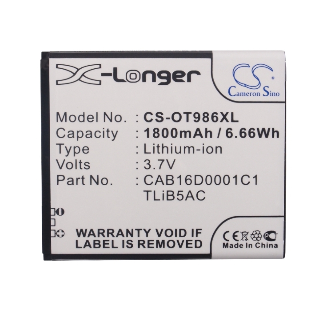 Battery Replaces TLiB5AC