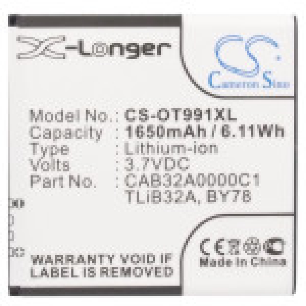 Mobile Phone Battery Alcatel OT-991D