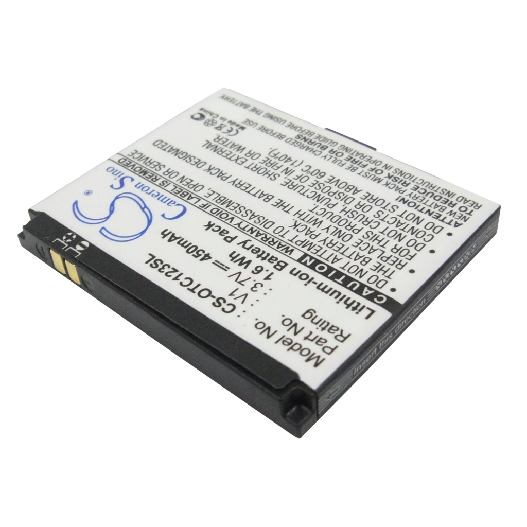 Batterie de téléphone portable Alcatel CS-OTC123SL