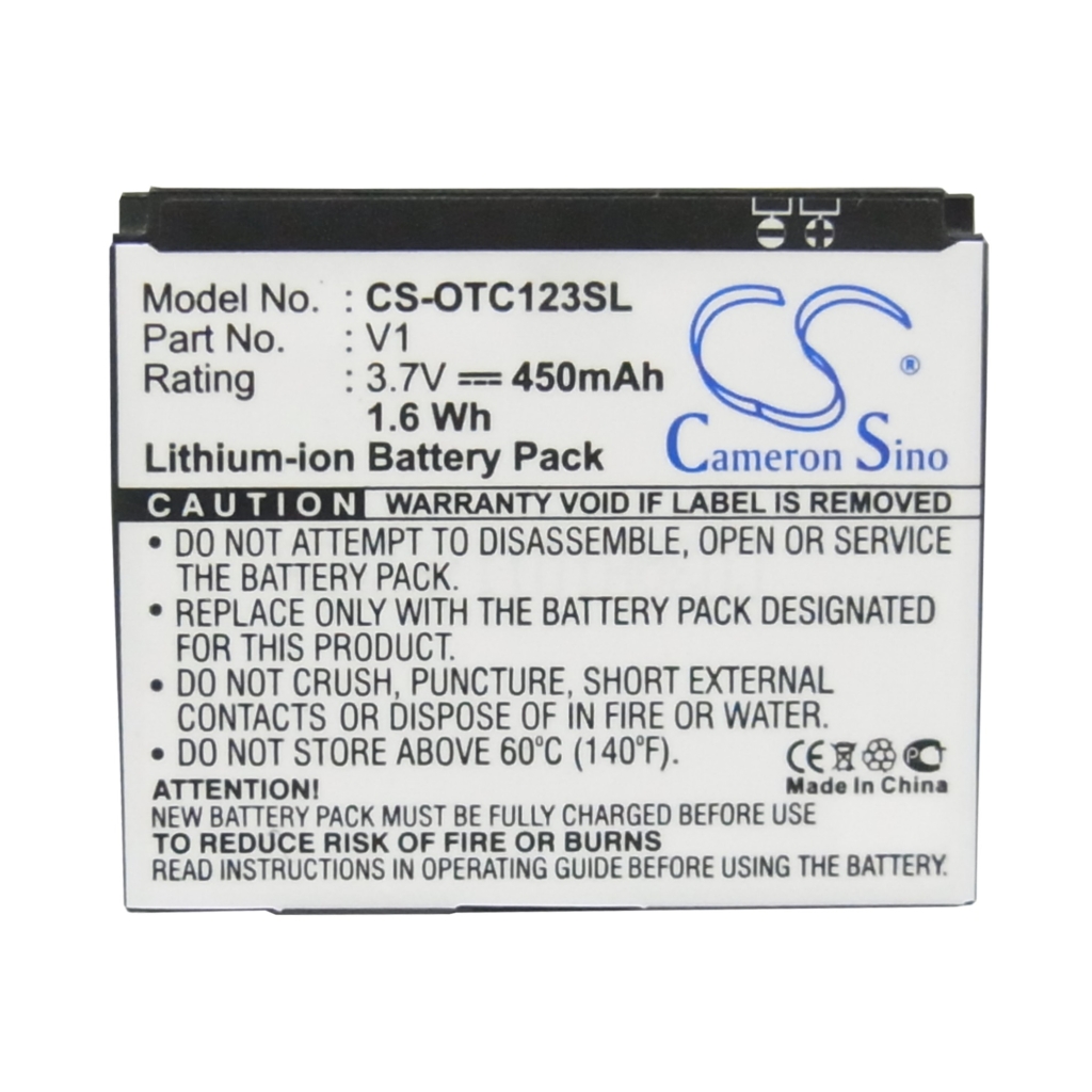 Mobile Phone Battery Alcatel OT-C123