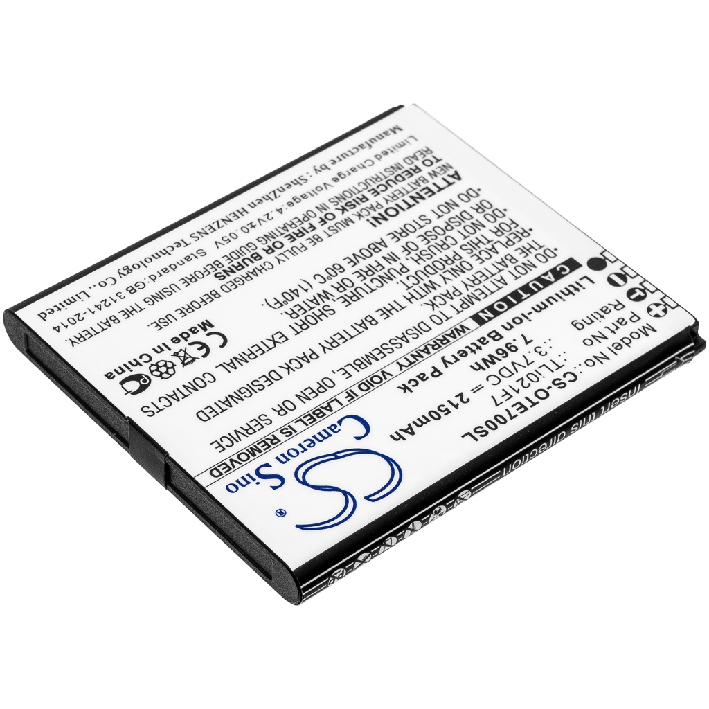 Compatible battery replacement for Ee TLI021F7