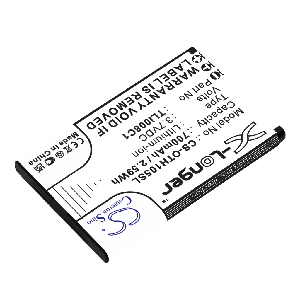 Compatible battery replacement for Alcatel TLI008C1