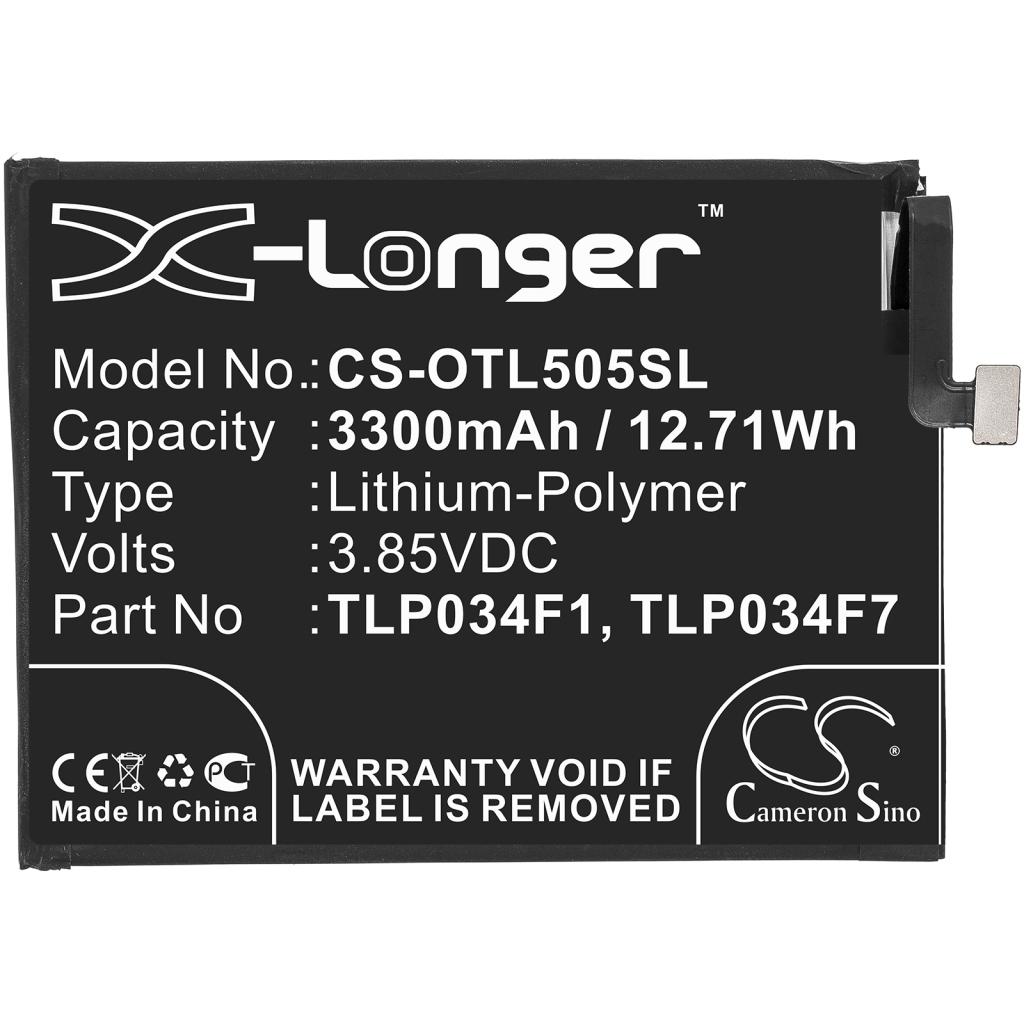 Batteries Remplace TLP034F7