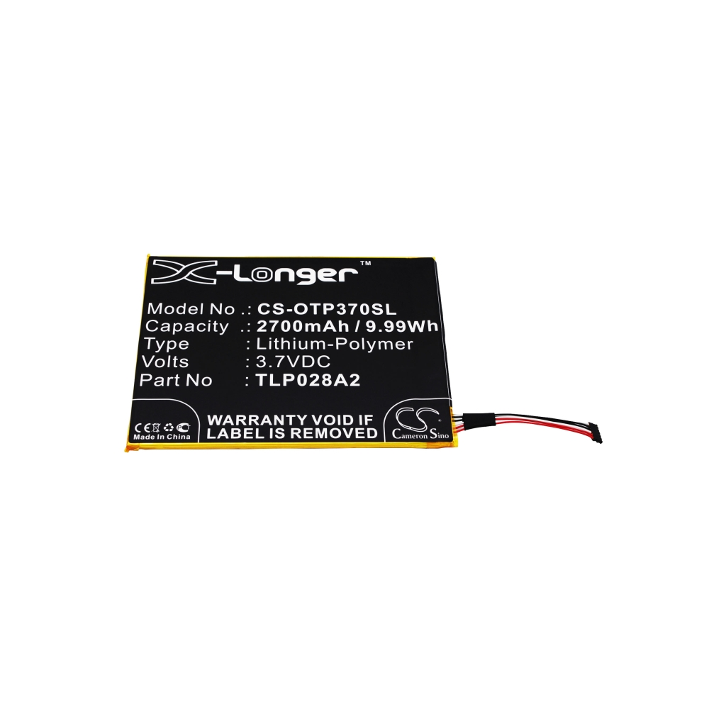 Remplacement de batterie compatible pour Alcatel TLP028A2