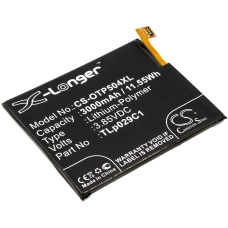 Compatible battery replacement for MetroPCS TLP029C1