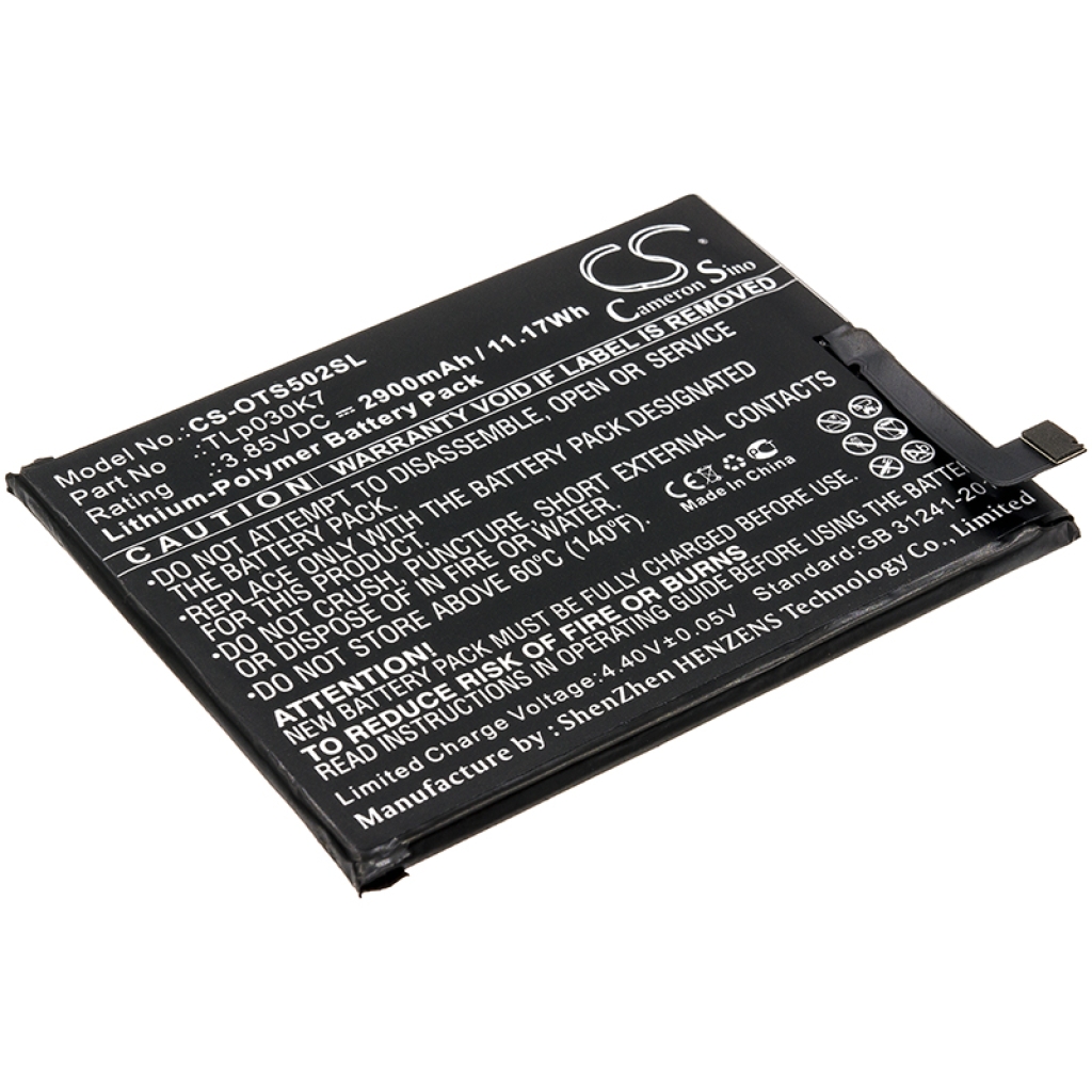 Mobile Phone Battery Alcatel CS-OTS502SL