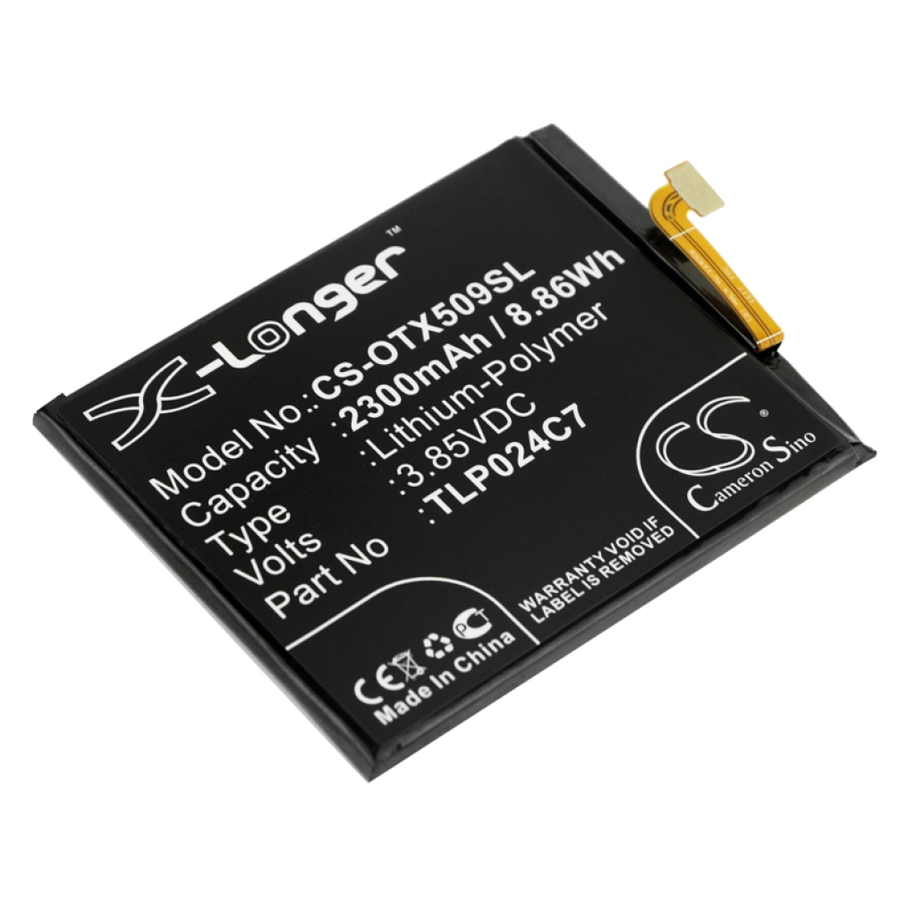 Remplacement de batterie compatible pour Alcatel TLP024C7