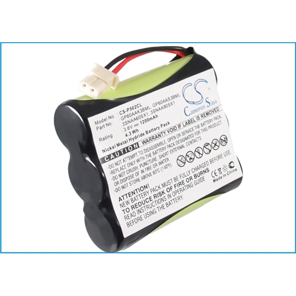 Batteries Remplace GP80AAK3BML