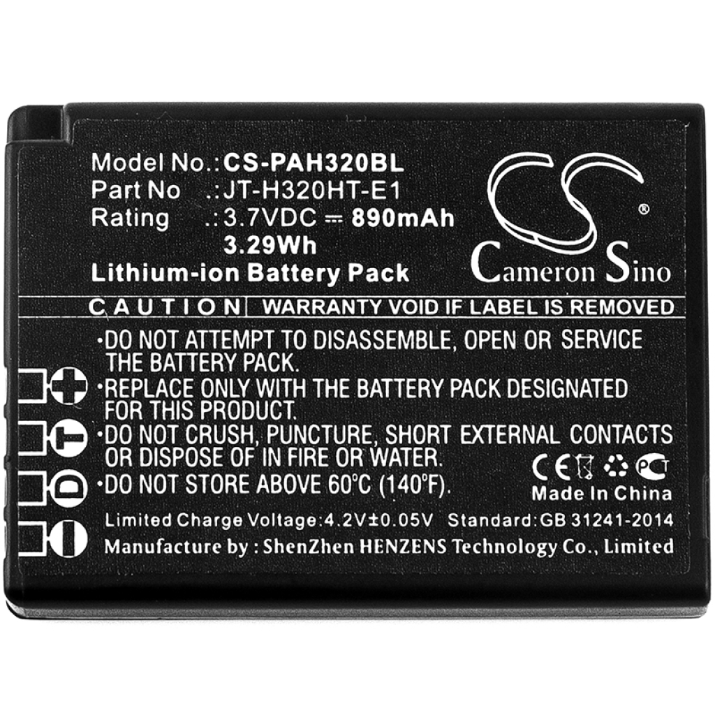 Code à barres, Scanner Batterie du scanner Panasonic CS-PAH320BL