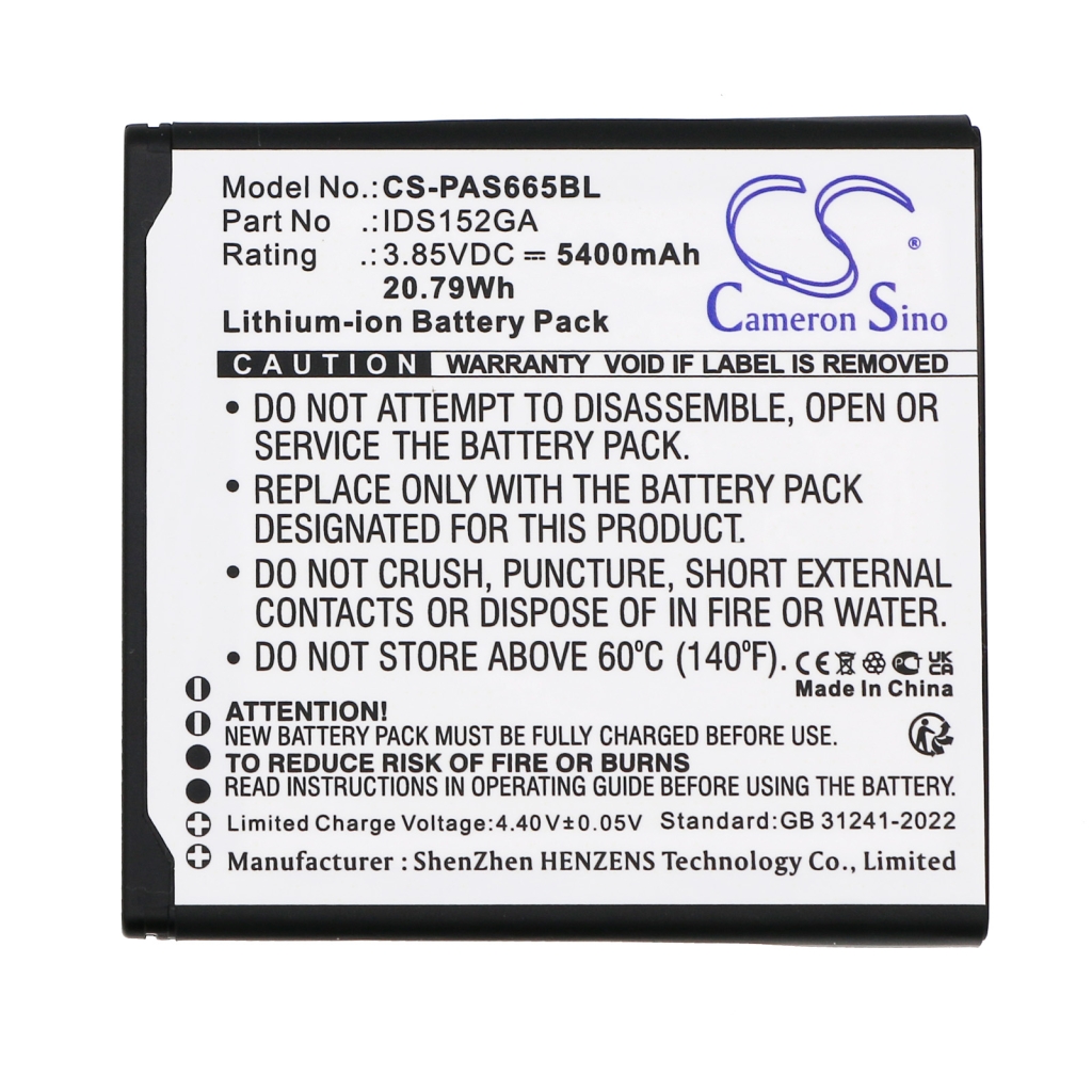 Terminal de paiement Batterie Pax CS-PAS665BL