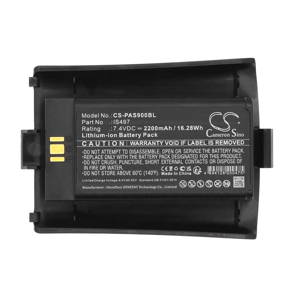 Remplacement de batterie compatible pour Pax IS497