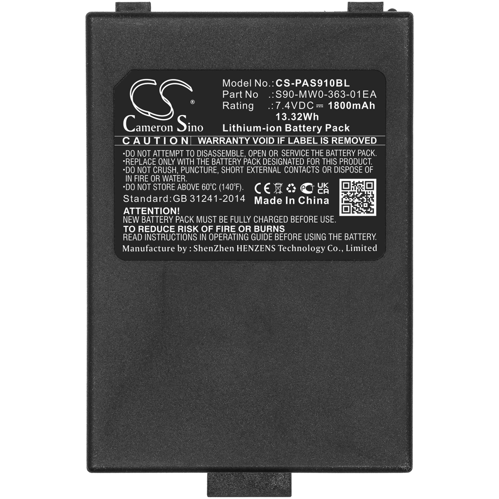 Terminal de paiement Batterie Pax CS-PAS910BL