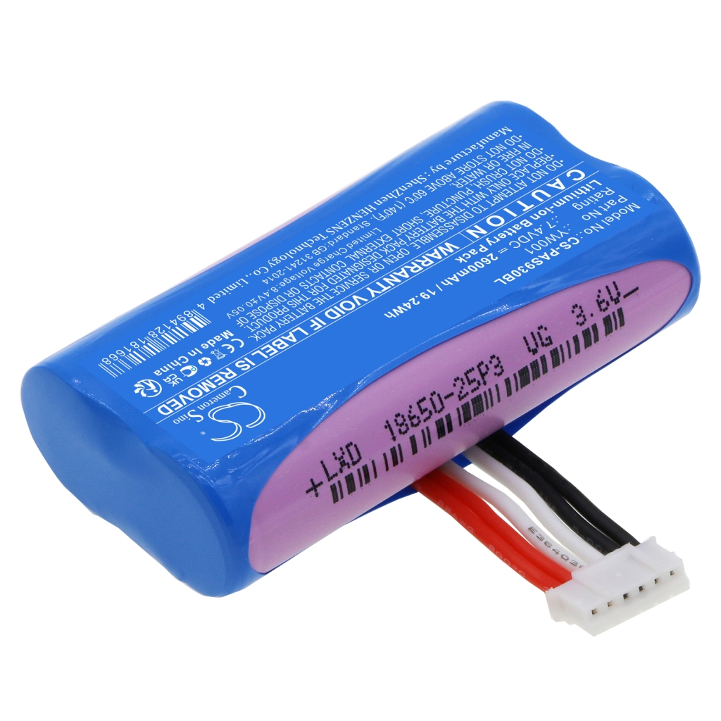 Remplacement de batterie compatible pour Pax YW001