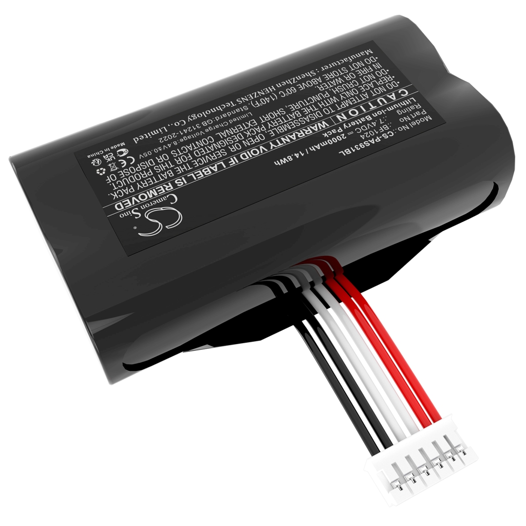 Compatible battery replacement for Pax BF1024