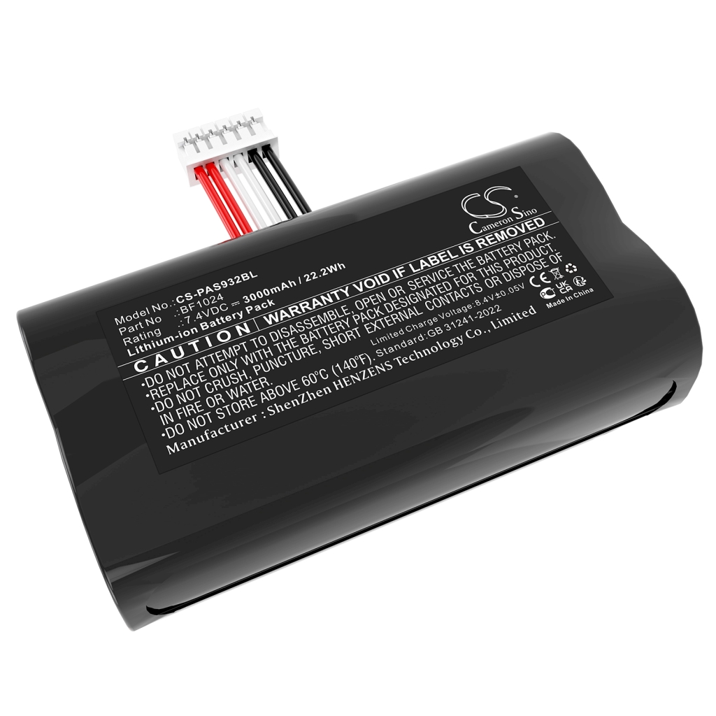 Compatible battery replacement for Pax BF1024