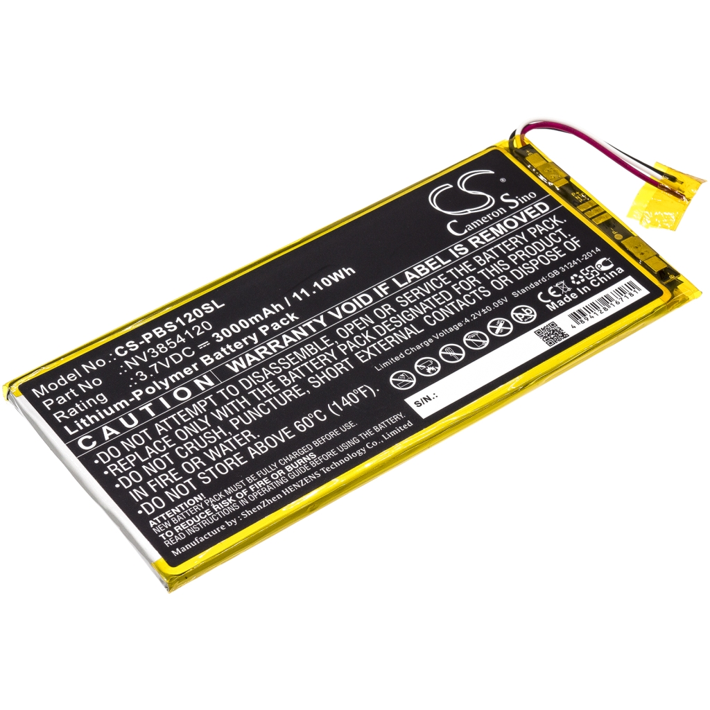 Tablet Battery Pbs CS-PBS120SL