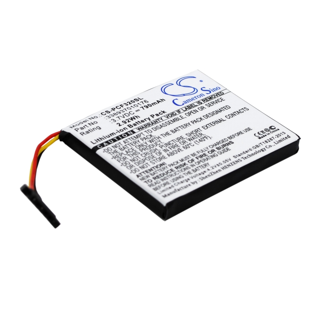 Compatible battery replacement for Pioneer 338937010176