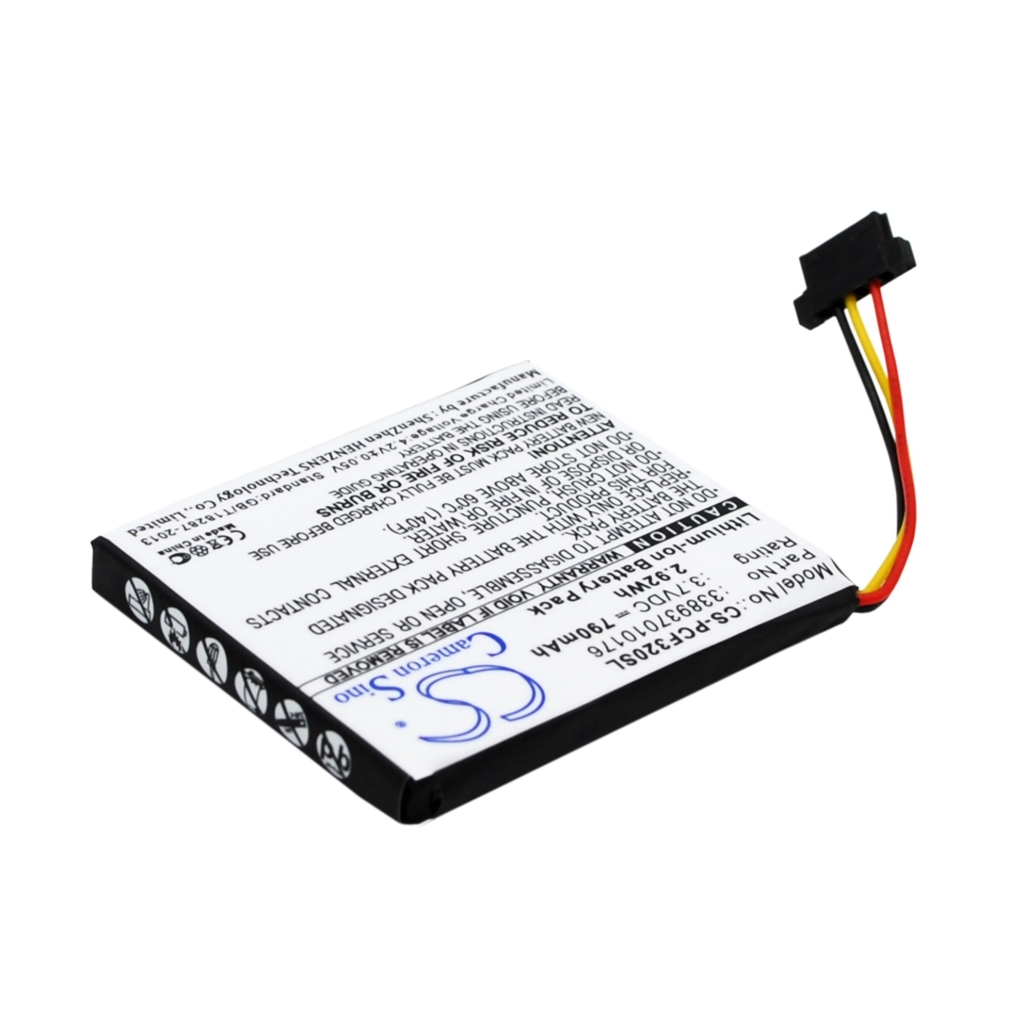 Compatible battery replacement for Pioneer 338937010176