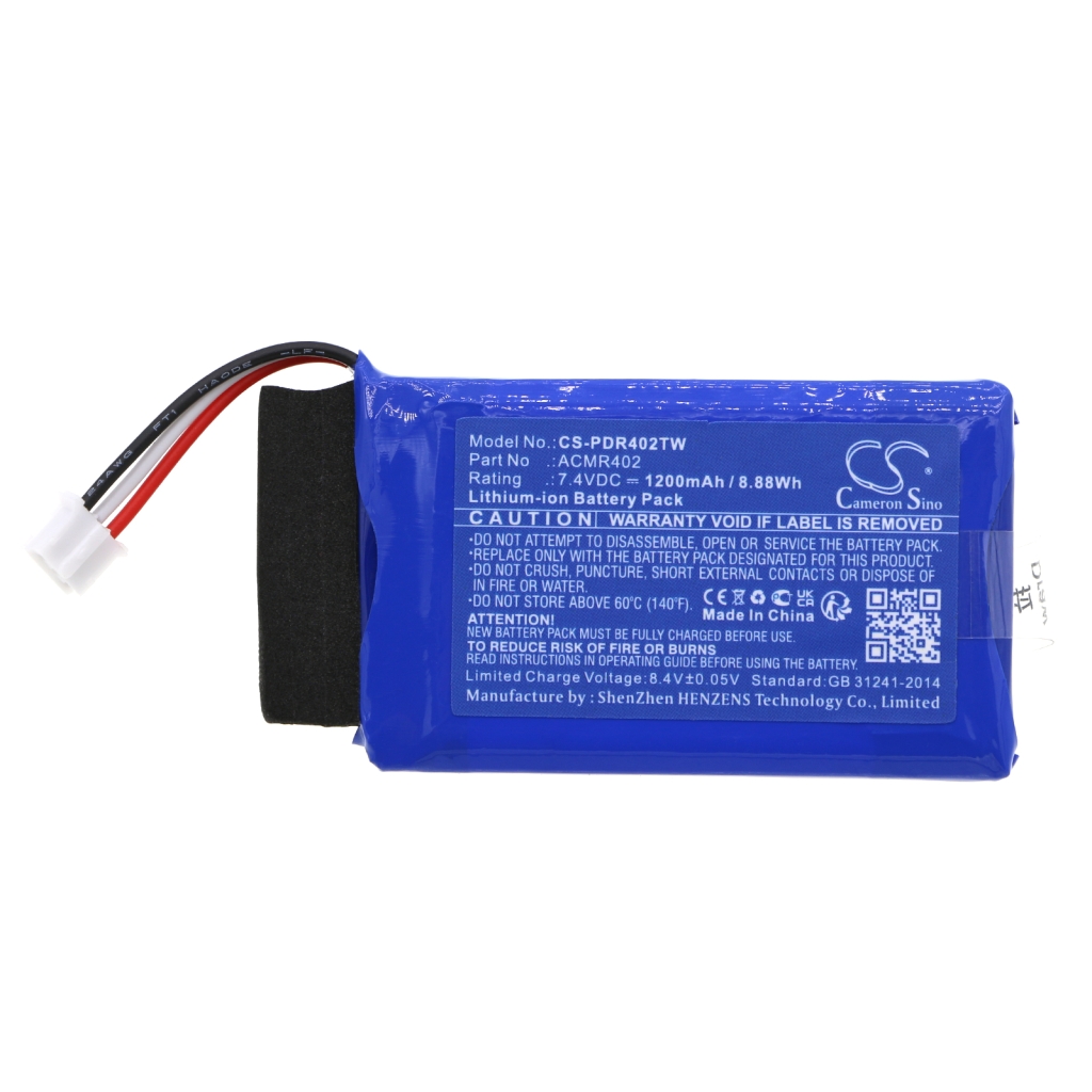 Remplacement de batterie compatible pour President ACMR402