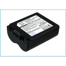 Remplacement de batterie compatible pour Panasonic  CGR-S006E/1B, CGA-S006E, CGR-S006E, CGA-S006, CGR-S006A/1B...