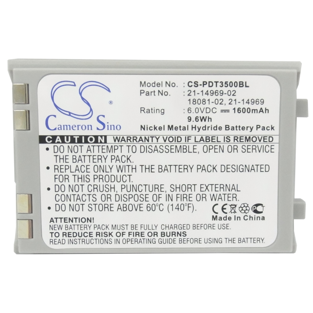 BarCode, Scanner Battery Symbol CS-PDT3500BL