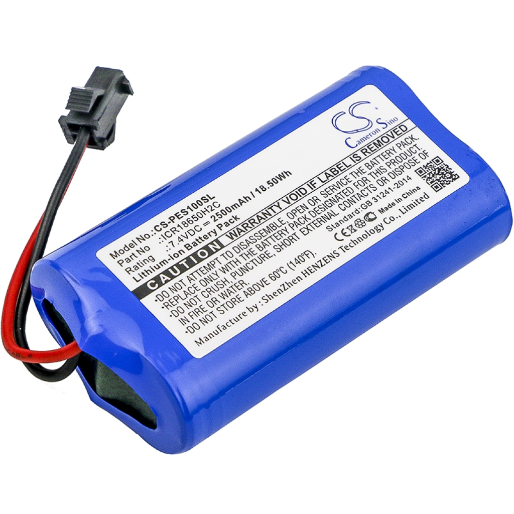 Compatible battery replacement for Peugeot ICR18650H2C