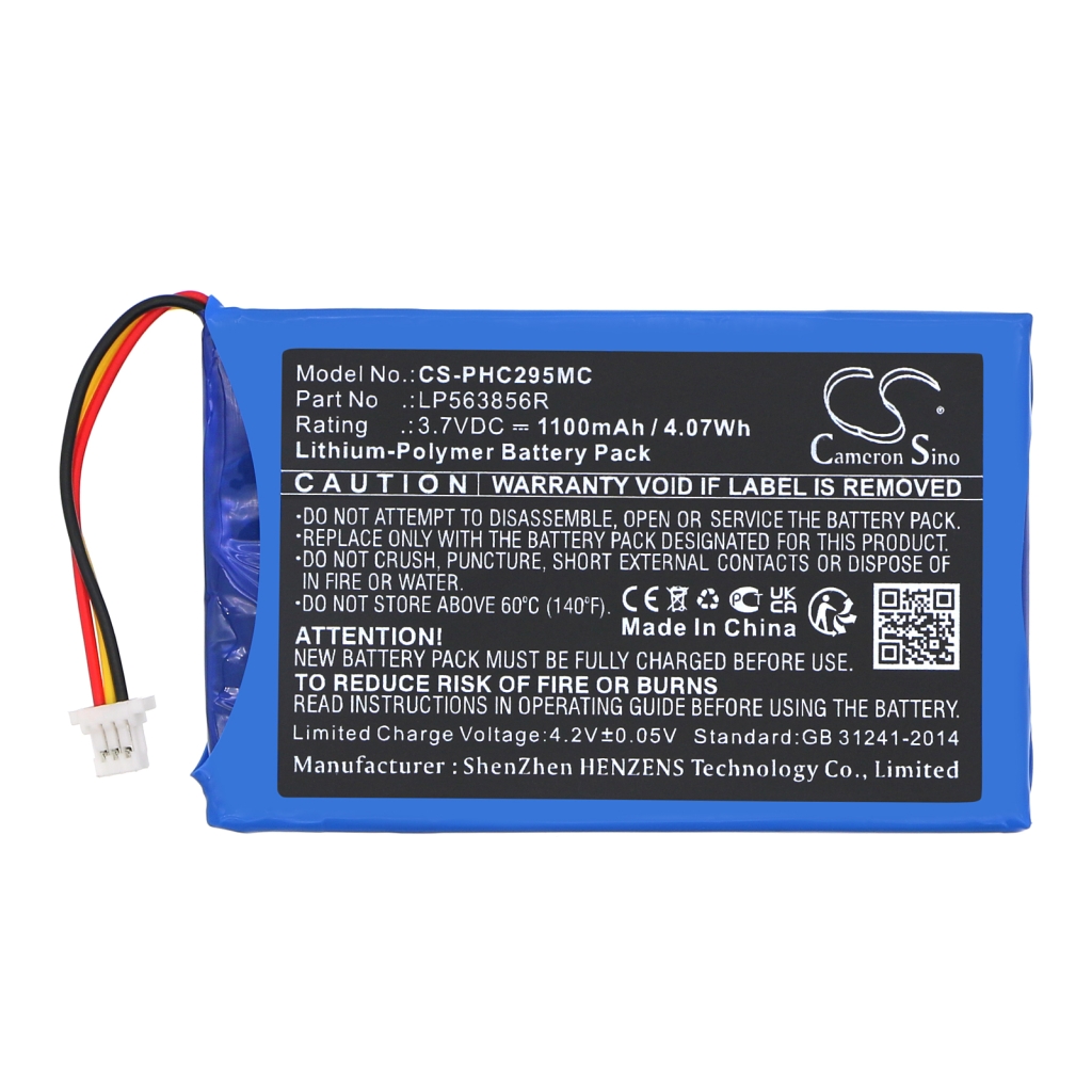 Batteries Remplace LP563856R