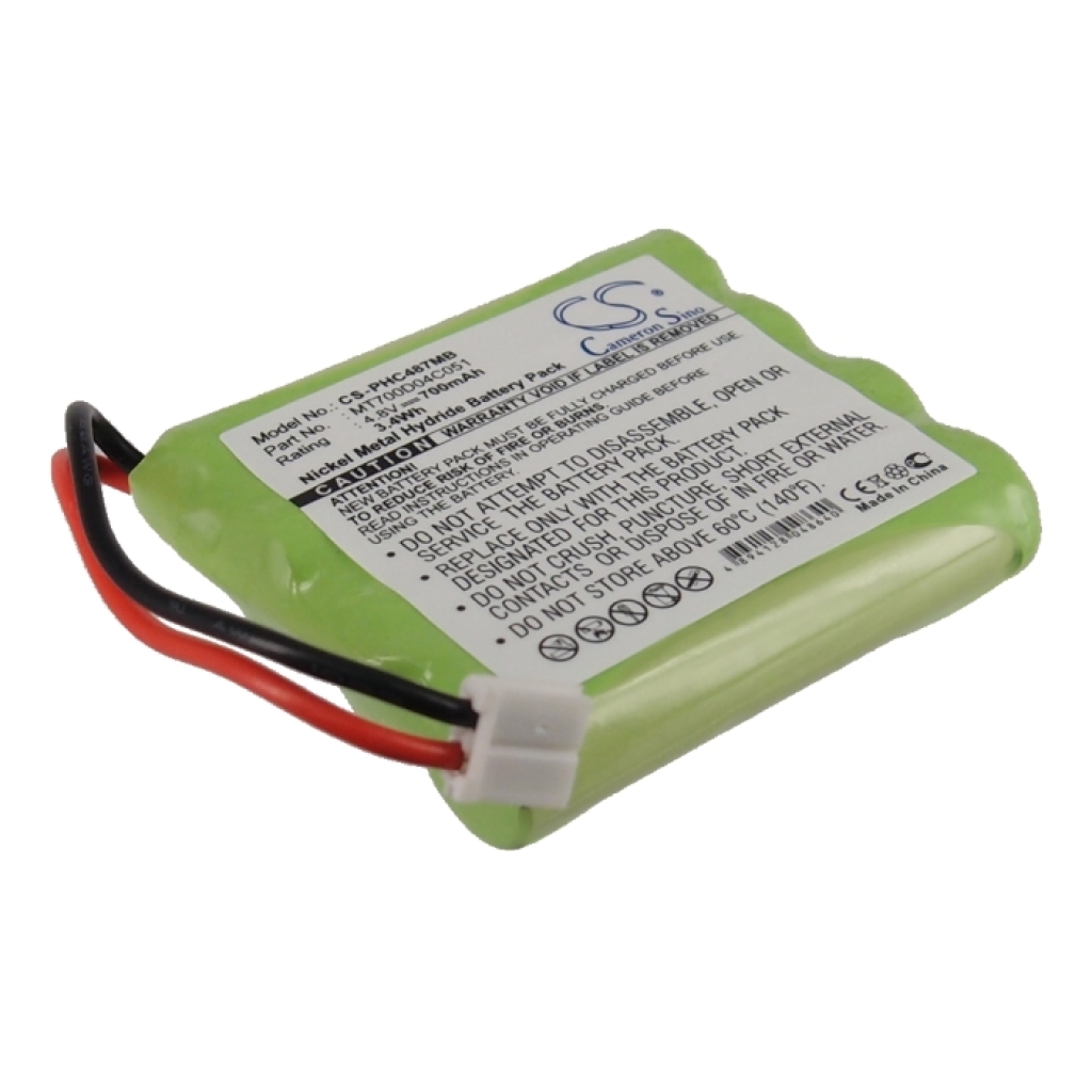 Compatible battery replacement for Tomy MT700D04C051