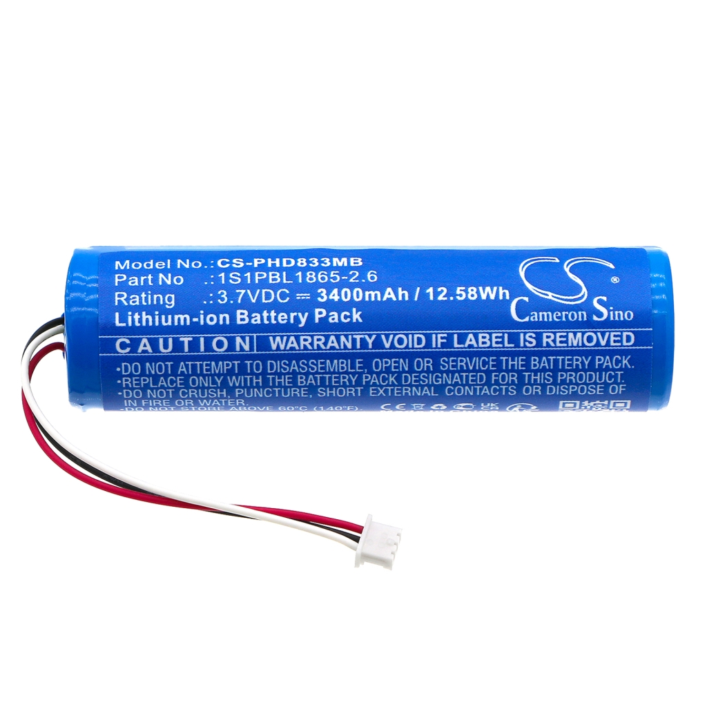 Batteries Remplace 1S1PBL1865-2.6