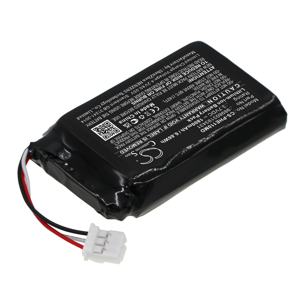 Compatible battery replacement for Philips 989803193431