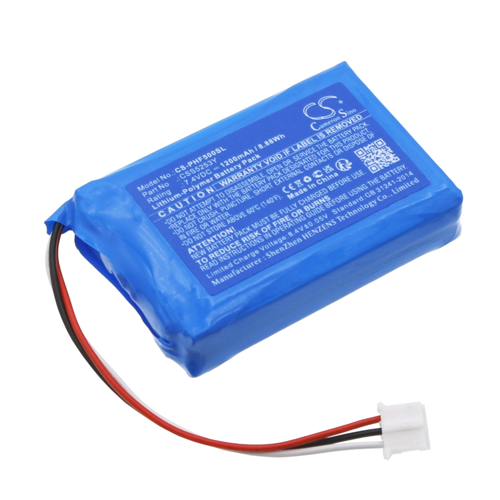 Compatible battery replacement for Philips CSS5253Y