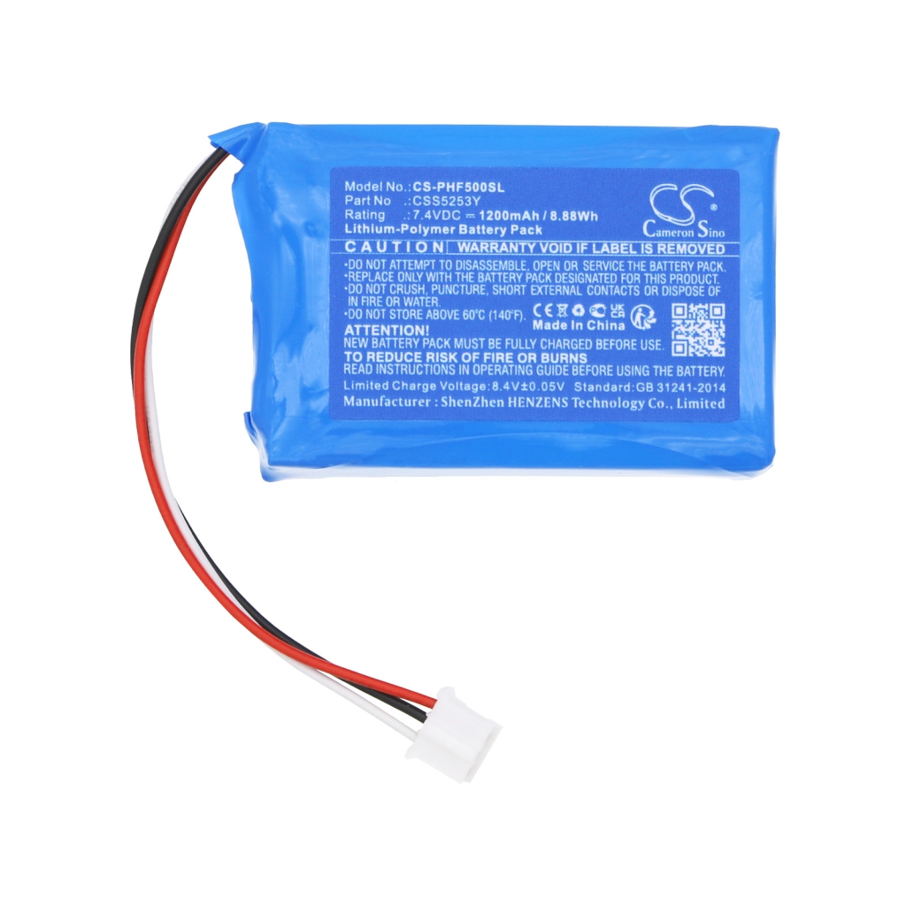 Remplacement de batterie compatible pour Philips  CSS5253Y