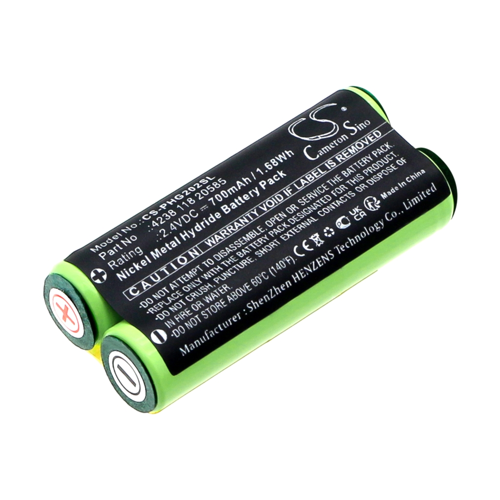 Compatible battery replacement for Philips 4238 118 20585