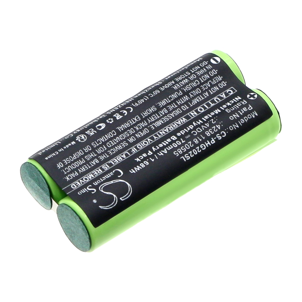 Compatible battery replacement for Philips 4238 118 20585