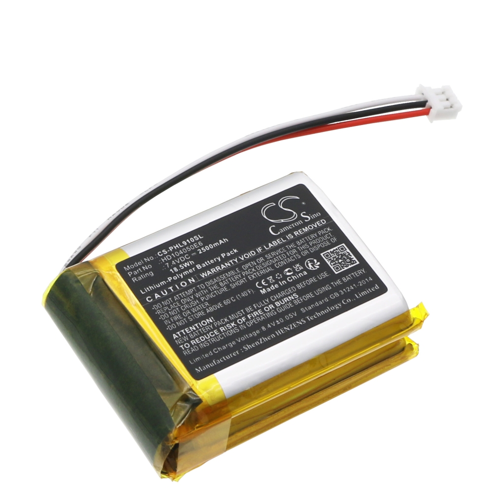 Remplacement de batterie compatible pour Philips  HD104050E6