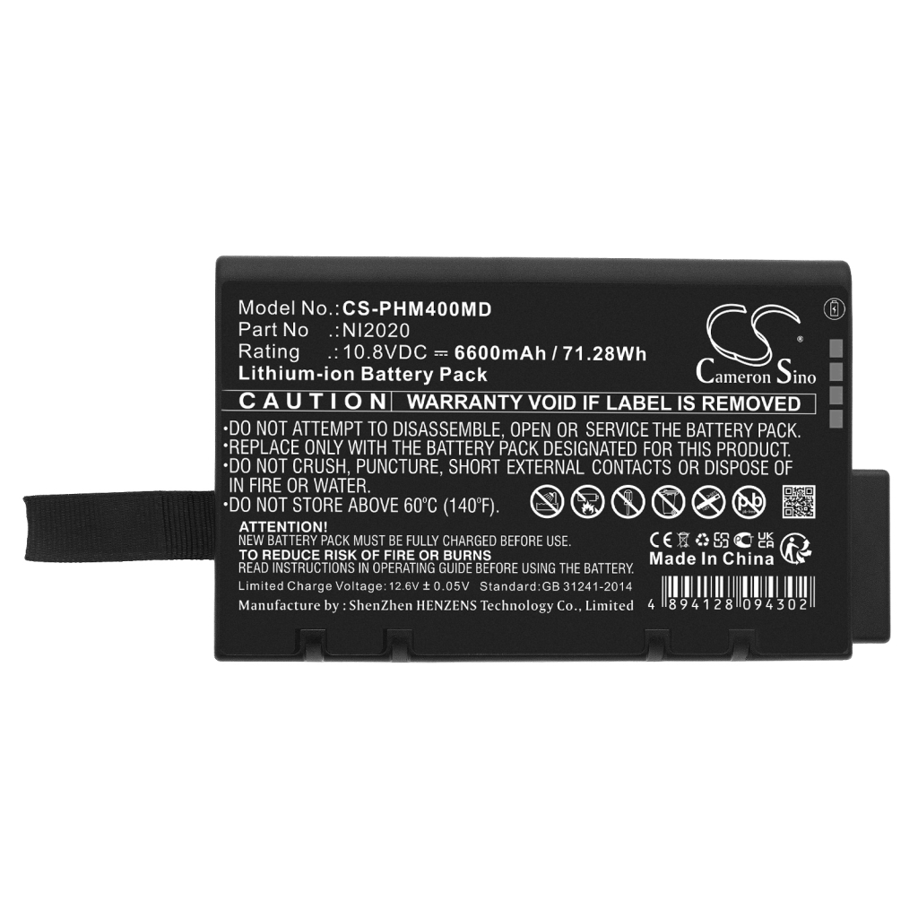 Notebook battery NoteBook Co. CS-PHM400MD