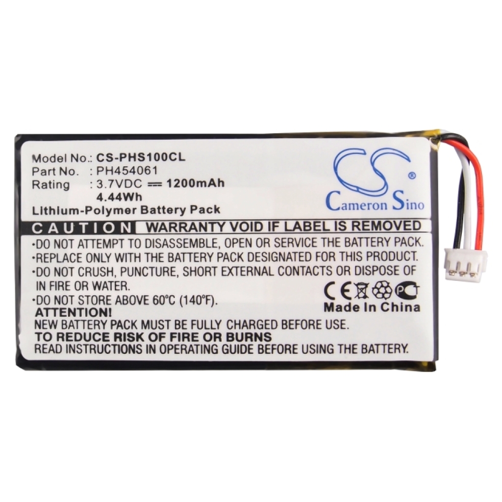 Compatible battery replacement for Philips PH454061