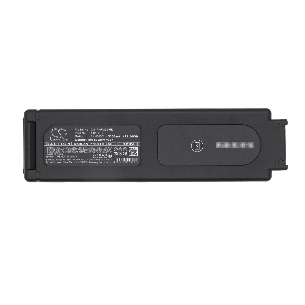 Compatible battery replacement for Philips 1127889