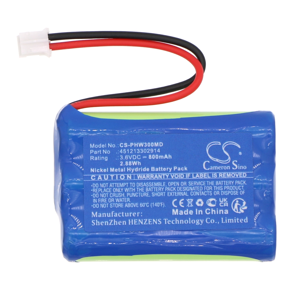 Compatible battery replacement for Philips 451213302914