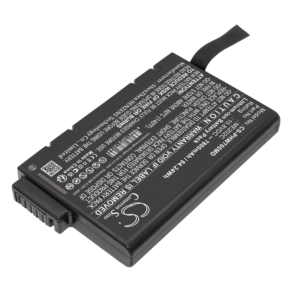 Compatible battery replacement for Philips ME202C