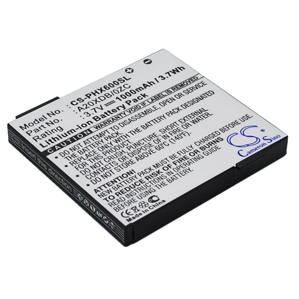 Compatible battery replacement for Philips A20XDB/0ZC